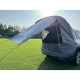 Maxbell SUV Trunk Tent 2 Person Canopy Car Trunk Tent for Outdoor Beach Self Driving Gray