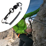 Maxbell Fly Fishing Magnetic Net Release Holder Coiled Lanyard Rope Carabiner Tether