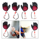 Maxbell Fishing Gloves Puncture Resistant Fish Glove for Women Men Cleaning Handling Left Hand