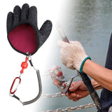 Maxbell Fishing Gloves Puncture Resistant Fish Glove for Women Men Cleaning Handling Left Hand