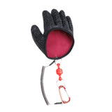 Maxbell Fishing Gloves Puncture Resistant Fish Glove for Women Men Cleaning Handling Right Hand
