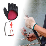 Maxbell Fishing Gloves Puncture Resistant Fish Glove for Women Men Cleaning Handling Right Hand
