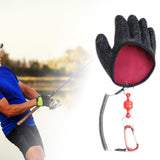 Maxbell Fishing Gloves Puncture Resistant Fish Glove for Women Men Cleaning Handling Right Hand
