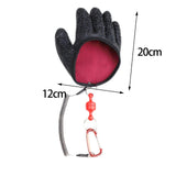 Maxbell Fishing Gloves Puncture Resistant Fish Glove for Women Men Cleaning Handling Right Hand