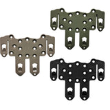Maxbell Molle Adapter Plate Quick Assembly Durable for Hunting paintballs Vests, Belt Green