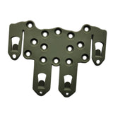Maxbell Molle Adapter Plate Quick Assembly Durable for Hunting paintballs Vests, Belt Green