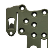 Maxbell Molle Adapter Plate Quick Assembly Durable for Hunting paintballs Vests, Belt Green
