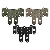 Maxbell Molle Adapter Plate Quick Assembly Durable for Hunting paintballs Vests, Belt Green
