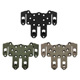 Maxbell Molle Adapter Plate Quick Assembly Durable for Hunting paintballs Vests, Belt Green