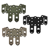 Maxbell Molle Adapter Plate Quick Assembly Durable for Hunting paintballs Vests, Belt Green