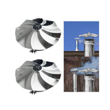 Maxbell Chimney Rain Cap Rainproof Portable Stainless Steel Protective Flue Rain Cap Suitable for 6cm