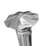 Maxbell Chimney Rain Cap Rainproof Portable Stainless Steel Protective Flue Rain Cap Suitable for 6cm