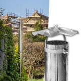 Maxbell Chimney Rain Cap Rainproof Portable Stainless Steel Protective Flue Rain Cap Suitable for 6cm