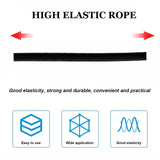 Maxbell Elastic Bungee Shock Cord with Hooks Kayak Bungee Kit for Camping Boat Canoe