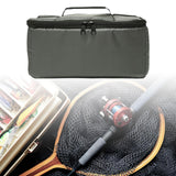 Maxbell Fishing Reel Bag Raft Reels Tackle Tool Storage Holder Protective Case Cover Grey
