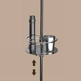 Maxbell Camping Lantern Stand Light Hanging Pole Hanger for Traveling Hiking Fishing 78x16cm withoutStake