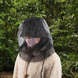 Maxbell Mosquito Head Net Men Women Mosquito Face Shield for Outdoor Fishing Camping