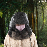Maxbell Mosquito Head Net Men Women Mosquito Face Shield for Outdoor Fishing Camping