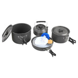 Maxbell Camping Cookware Set Camping Pot Pans and Kettle for Backpacking Hiking Home