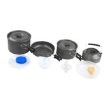 Maxbell Camping Cookware Set Camping Pot Pans and Kettle for Backpacking Hiking Home