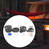 Maxbell Camping Cookware Set Camping Pot Pans and Kettle for Backpacking Hiking Home