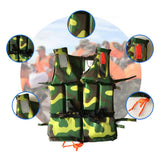 Maxbell Drifting Life Jacket Swimming Life Vest Waistcoat for Surfing Diving Outdoor Kids