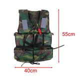 Maxbell Drifting Life Jacket Swimming Life Vest Waistcoat for Surfing Diving Outdoor Adults