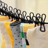 Maxbell Clothesline Clothes Stretchy Travel Clothes Line for Garden Outdoor Vacation Black