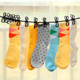 Maxbell Clothesline Clothes Stretchy Travel Clothes Line for Garden Outdoor Vacation Black
