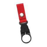 Maxbell Bottle Hanging Buckle Clip Water Bottle Ring Holder Keychain Belt for Hiking Red