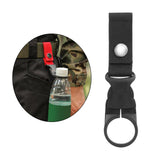 Maxbell Bottle Hanging Buckle Clip Water Bottle Ring Holder Keychain Belt for Hiking Black