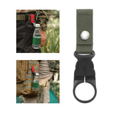 Maxbell Bottle Hanging Buckle Clip Water Bottle Ring Holder Keychain Belt for Hiking Green