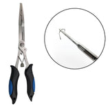 Maxbell Fishing Pliers Saltwater Resistant Fittings Multifunctional Fly Fishing Gear Blue