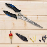 Maxbell Fishing Pliers Saltwater Resistant Fittings Multifunctional Fly Fishing Gear Blue
