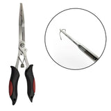 Maxbell Fishing Pliers Saltwater Resistant Fittings Multifunctional Fly Fishing Gear Red