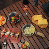 Maxbell 300ml Camping Bowl Outdoor Folding Handle Dinnerware for Picnic Travel Beach