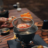 Maxbell 300ml Camping Bowl Outdoor Folding Handle Dinnerware for Picnic Travel Beach