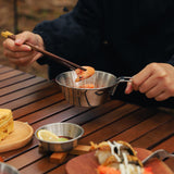 Maxbell 300ml Camping Bowl Outdoor Folding Handle Dinnerware for Picnic Travel Beach