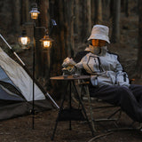 Maxbell Camping Lantern Stand Folding Lightweight Aluminum Light Holder Stick Hanger