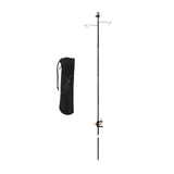 Maxbell Camping Lantern Stand Folding Lightweight Aluminum Light Holder Stick Hanger