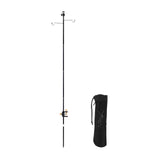 Maxbell Camping Lantern Stand Folding Lightweight Aluminum Light Holder Stick Hanger