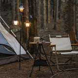 Maxbell Camping Lantern Stand Folding Lightweight Aluminum Light Holder Stick Hanger
