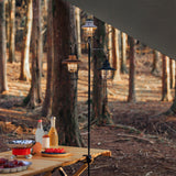 Maxbell Camping Lantern Stand Folding Lightweight Aluminum Light Holder Stick Hanger