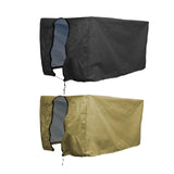 Maxbell Wagon Cart Cover Dustproof for Camping Cart Folding Trolley Cart Picnic Cart Black