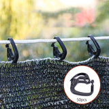 Maxbell 50Pcs Shading Net Hook Durable Supplies Agricultural Shading Net Fixed Clips
