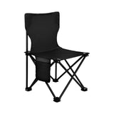Maxbell Portable Camping Chair Folding Chair for Outside for Backpacking Lawn Hiking Black Large