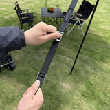 Maxbell Camping Tent Rope Tent Pull Rope Webbing Wind Rope for Hiking Awning Outdoor