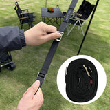 Maxbell Camping Tent Rope Tent Pull Rope Webbing Wind Rope for Hiking Awning Outdoor