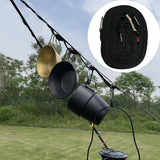 Maxbell Camping Tent Rope Tent Pull Rope Webbing Wind Rope for Hiking Awning Outdoor