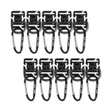 Maxbell 10Pcs Tent Clips Hook Heavy Duty Clamp Windproof Accessory Camping Equipment